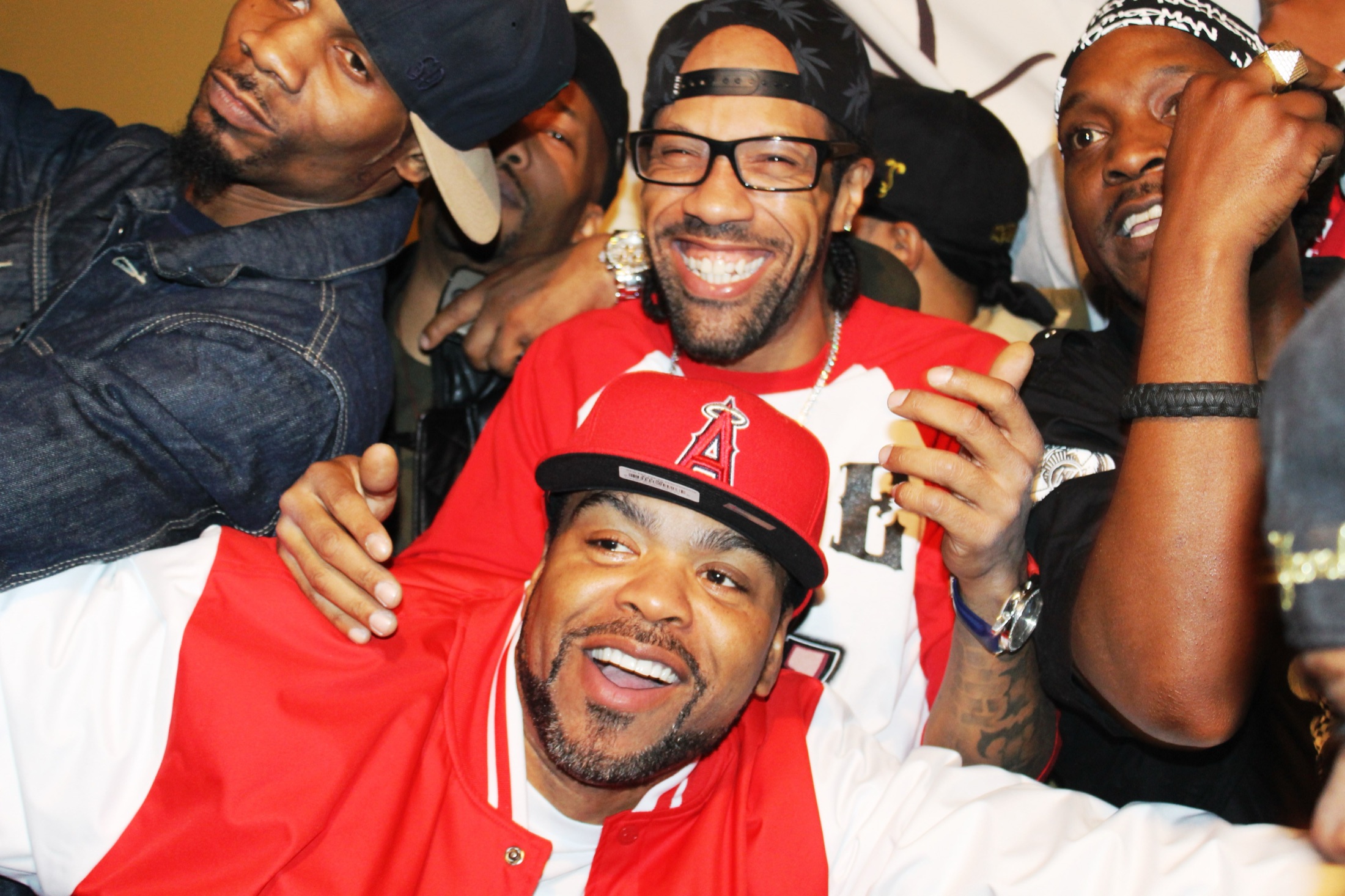 Method Man and Redman backstage, photographed by Stella Magloire